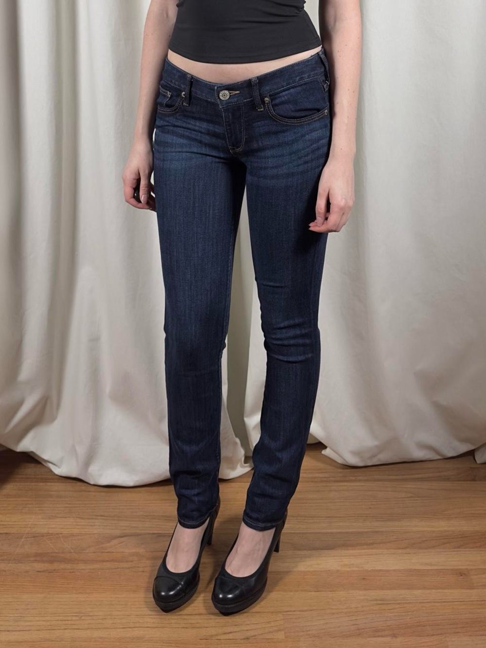 Low Rise Skinny Jeans - Picture 3 of 8